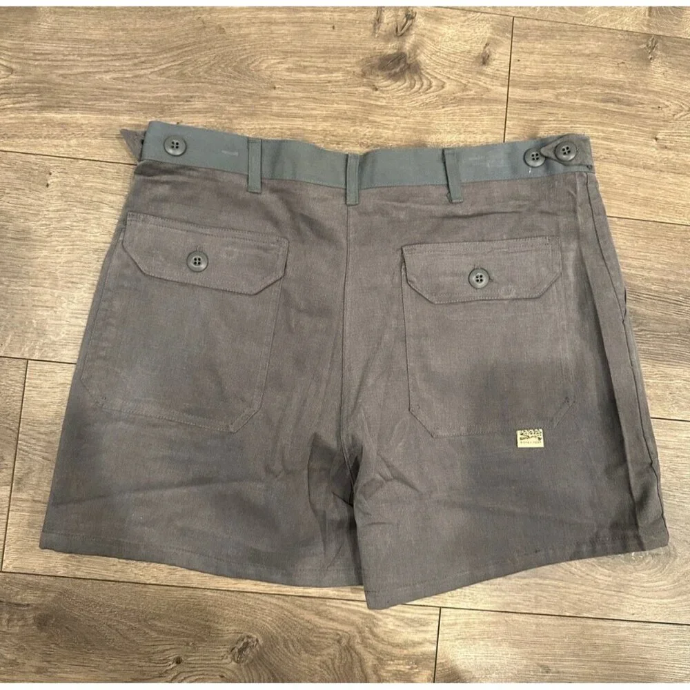 VTG Cabela’s 70s/80s Shorts Mens Size 34 Gray  Button Waist  42 Talon Zipper